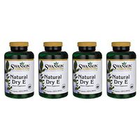 Swanson Natural Dry Vitamin E 400 Iu (180.2 Milligrams) 250 Capsules (4 Pack)