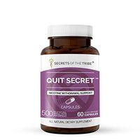 Secrets Of The Tribe - Quit Secret, Nicotine Withdrawal Support, Herbal Supplement Blend (60 Capsules)