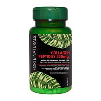 Collagen Peptides Tablets by FORTE NATURALS (100 Count) Grass-Fed, Certified Keto & Paleo Friendly, Non GMO & Gluten Free, Unflavored Bovine Protein Powder Hair Growth, Skin, Nails & Joints Pills w