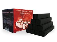 EXOTICA COCONUT CHARCOAL SUPPLIES FOR HOOKAHS – 100pc Non-quick light shisha coals for hookah pipes. All-natural coal accessories & parts that are Tasteless, Odorless, & Chemical-free.