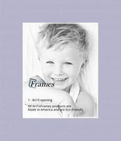 8x10 Lilac / Lavender Mist Custom Mat for Picture Frame with 4x6 opening size (Mat Only, Frame NOT Included)