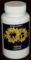 Saw Palmetto 160 mg Herbal High Potency 60's