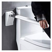 KHXJYC Toilet Folding Handrails Armrest,Wall Mounted-Handicap Grab Bars Rails,Bathroom Support Safety Rail for Elderly,Shower Aid Assist