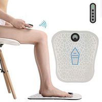 YLOVOW EMS Foot Massager, Folding Portable Electric Massage Mat, ABS Stimulator Feet Massage Promoting Blood Circulation Muscle Pain Relief