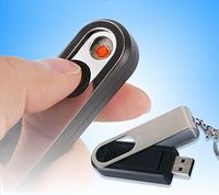 Mojo USB Rechargeable Keychain Cigarette Lighter Electronic Flameless Electric Lighter
