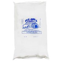 Ice-Brix IB32BPD Cold Pack, 10" Length x 6" Width x 1-1/2" Height, 32 oz, White (Case of 9)