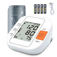 COSANSYS Blood Pressure Monitor Upper Arm, Accurate Automatic BP Monitor & Pulse Rate Monitoring Meter with Wide-Range Cuff for Home Use, Large Screen, 2x99 Reading Memory, FDA Approved