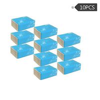 Paper Towels, Multifold Paper Towels, 10 Pack/box, 240 Sheets/Pack, 4 layers/Sheets,Family Rolls, White