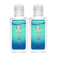 Kstare 100ml Hand Sanitizer, Portable Instant Hand Sanitizer Gel - Kills 99.99% of Germs - Hand Soap - Long-Lasting Antibacterial Alcohol-Free Cleansing Gel (100ML, 2PC)