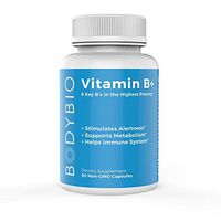 BodyBio - Vitamin B Highest Potency - Supports Alertness, Metabolism & Immune System, 90 capsules