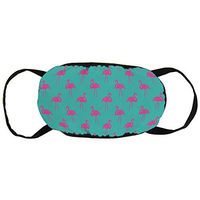 Fashion Earloop Mouth Cover, Anti-Dust Pollenm Mouth-Muffle with Adjustable Elastic Band - Windproof Flamingo Half Face Mouth Cover