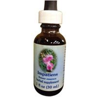 Impatiens Dropper, 0.25 oz by Flower Essence Services (Pack of 2)