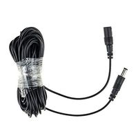 Fyuui 10m(30ft) 2.1x5.5mm Dc 12v Power Extension Cable for CCTV Security Cameras IP Camera Dvr Standalone