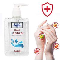 300 Ml Refreshing Hand Sanitizer Gel Alcohol Based - Kill 99.9% Of Germs Pump No Rinse Gentle Hand Soap For Household