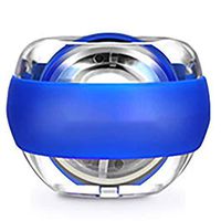 LMDH Wrist Power Gyroscopic Ball,Wrist Strengthener and Forearm Exerciser for Stronger Arm Fingers Wrist Bones and Muscle (Color : Blue)