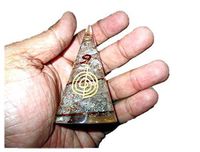 Jet Usui Engraved Crystal Quartz Orgone Chakra Cone X-mas Crystal Gemstones EMF Protection Divine Spiritual Metaphysical Marvelous Brilliant Energetic Positive Image is JUST A Reference.
