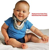 Replacement Pads - Aspen Pediatric Collar, Same Design and Thickness as Pads on Aspen Pediatric Neck Brace When Made, Hypoallergenic