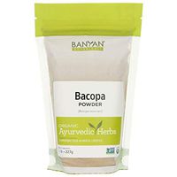 Banyan Botanicals Bacopa Powder, 1/2 Pound - USDA Organic - Bacopa monniera - Ayurvedic Herb for Memory & Focus