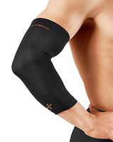 Tommie Copper - Unisex Core Compression Elbow Sleeve - Black - Large
