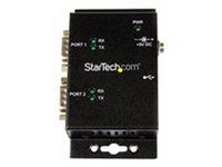 StarTech.com 2 Port Wall Mount USB to Serial Hub Adapter w/ DIN R ... (ICUSB2322I) *