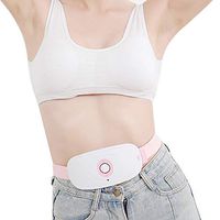 Menstrual Cramp Relief Heating Pad vinmax Rechargeable Warming Pad Massage Belt Period Pain Relief Belt with Vibration Massage and Adjustable