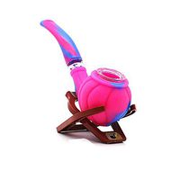 RONGYI Unique Petal Model Pipe, Easy to Clean Pipes, Excellent Feel, Gift for Friends Or Family (Red)