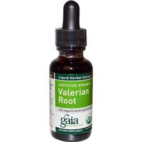 Gaia Herbs, Valerian Root Extract Organic, 1 Fl Oz