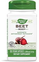 Nature's Way Beet Root 1000 mg per Serving, 100 Vegetarian Capsules, Pack of 2