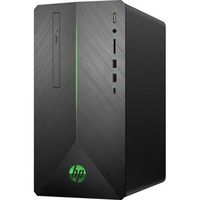 HP HP3LA37AAR Pavilion 690-0067C Gaming Desktop, AMD Ryzen 7 1700 3.0GHz, 16GB DDR4, 1TB SATA HDD, DVD, AMD Radeon RX 550 4GB, 802.11ac, Bluetooth, Win10Home (Renewed)