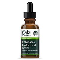 Gaia Herbs Echinacea Goldenseal Supreme, Alcohol-Free, 1-Ounce Bottle
