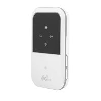 Zopsc Portable 4G Wireless Hotspot 150Mbps LTE WiFi Router with SIM Card Slot USB Charging Port, for Phone/Tablet/PC, etc