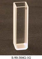 UNICO S-90-304-1G Spectrophotometer Cuvette, 10 mm Path Length, 335 to 900 Nm Wavelength Range, 45 mm Height, 3.5 Ml Capacity, Glass, Square Shape