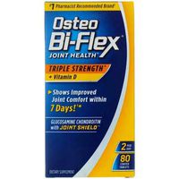 Osteo Bi-Flex Joint Shield with Vitamin D Advanced Triple Strength Caplets - 80 ct, Pack of 4