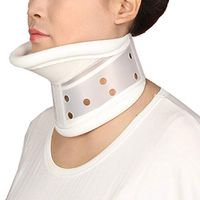 Olpchee Rigid Neck Collar Cervical Traction Device,Adjustable Neck Stretcher Used for Physical Therapy Relieves and Provides Neck Brace Support for Neck Pain Relief (S Size)