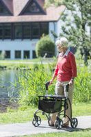 Dolomite Jazz 610 Rollator 8 Inch Wheels X-Fold with Padded Seat