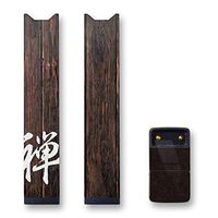Biijo Japan Juul Skin Wrap for juul Accessories Sticker Sushi Kanji Tattoo UKIYOE (Zen)