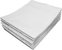 White Resealable Barrier Bag - 14" x 16" x 6.25" - 16 Ounce (1 lb.) Capacity - #BB10WW - Set of 100