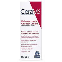 CeraVe Hydrocortisone Cream 1% | 1 Ounce | Eczema Treatment & Dry Skin Itch Relief Cream | Packaging May Vary
