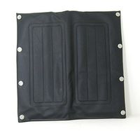 New Solutions UB161 1 x 12 x 19 in. E&J 22 in. Back for Wheelchair44; Black