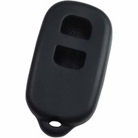 KEYGUARDZ Black Rubber Keyless Entry Remote Key Fob Skin Cover Protector