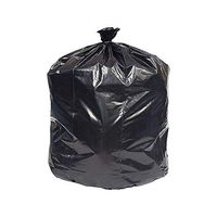Brighton Professional Linear Low-Density Trash Bags, Black, 33 Gallon, 250 Bags/Box