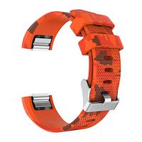 Lyperkin Compatible with Fitbit Charge 2 Bands, Fashion Sports Silicone Watch Strap Bands Quick Release Replacement Wristband Accessories Compatible with Fitbit Charge 2 Watch for Women Men A-28