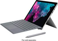 Microsoft Surface Pro 5 12.3" Touch-Screen (2736 x 1824) Tablet PC | Intel Core M3 | 4GB Memory | 128GB SSD | with Platinum Signature Type Cover | WiFi | Card Reader | Windows 10 | Platinum