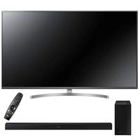 LG 65SK8000PUA 65" Class 4K HDR Smart AI Super UHD TV w/ThinQ (2018 Model) with Samsung HW-M360/ZA 200W 2.1ch Soundbar with Wireless Subwoofer