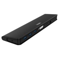 UNITEK Dual-Display USB 3.0 Universal Docking Station with HDMI (up to 2048x1152 Resolution) and VGA Outputs (Docking Station with USB A & USB C)