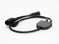 Raymarine Axiom DownVision to 9-Pin & 7-Pin CP370 Transducers Adapter Y-Cable