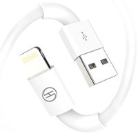 Heardear Lightning to USB Cable[Apple MFi Certified]iPhone/iPad charging/charger Cable/Cord/Line for iPhone X/8/7/SE/6s/6/plus/5s/5c,iPad Pro/Air/Mini,iPod touch,Nano(White 3.33FT)Certified by Apple