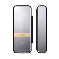 iRevo GATEMAN Shine Digital Glass Lock for Double Door