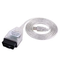 Car Usb Cable，Diagnostic USB Cable - Car K + DCAN OBD2 Diagnostic USB Cable FT232RQ + Tools INPA Ediabas NCS Diagnostic Cable