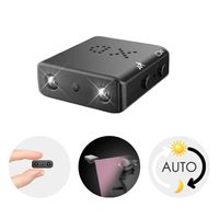Smallest Hidden Spy Camera, Full HD 1080P Portable Mini Nanny cam-No Built in Battery Video Recorder with Night Vision and Motion Detection for Home,Office